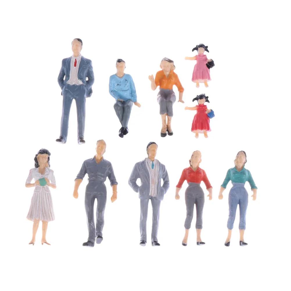 12 Pcs �ùķ��̼� ĳ���� �� �α� ���� ��ǰ �̴Ͼ�ó �ǱԾ� ǳ�� �� ũ�� ���� Ƽ�� ���̾ƿ� Abs Painted